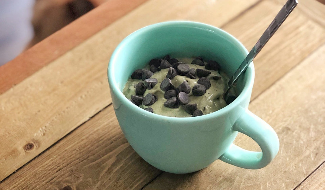 Peanut Butter Banana Protein Nice Cream