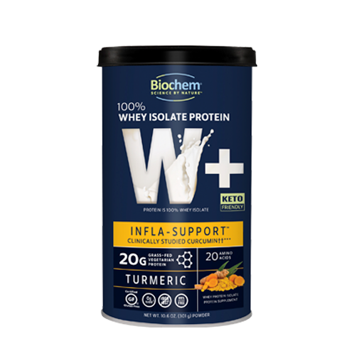 Whey Protein Isolate + |  Turmeric + Infla-Support™