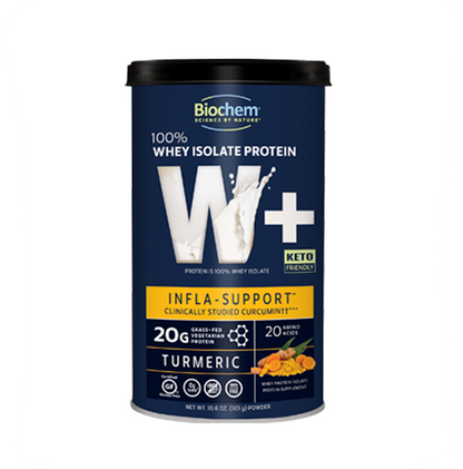 Whey Protein Isolate + |  Turmeric + Infla-Support™