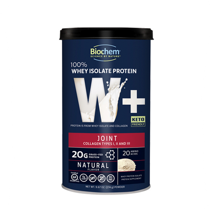 Whey Protein Isolate + | Natural + Joint